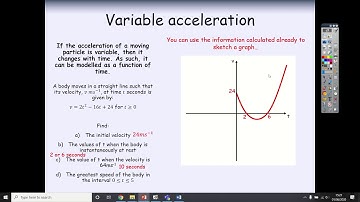 Variable Acceleration 11A & 11B