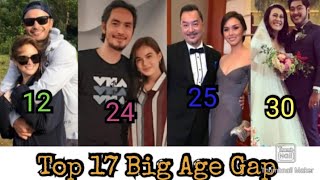 Top 17 Filipino Celebrity Couples With a Big Age Gap
