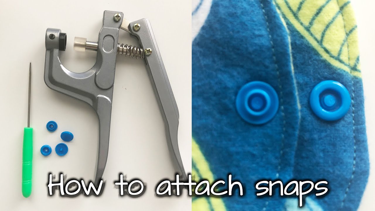 HOW TO ATTACH PLASTIC SNAPS Step By Step Tutorial DIY Snaps For how-to-attach-plastic-snaps-step-by-step-tutorial-diy-snaps-for