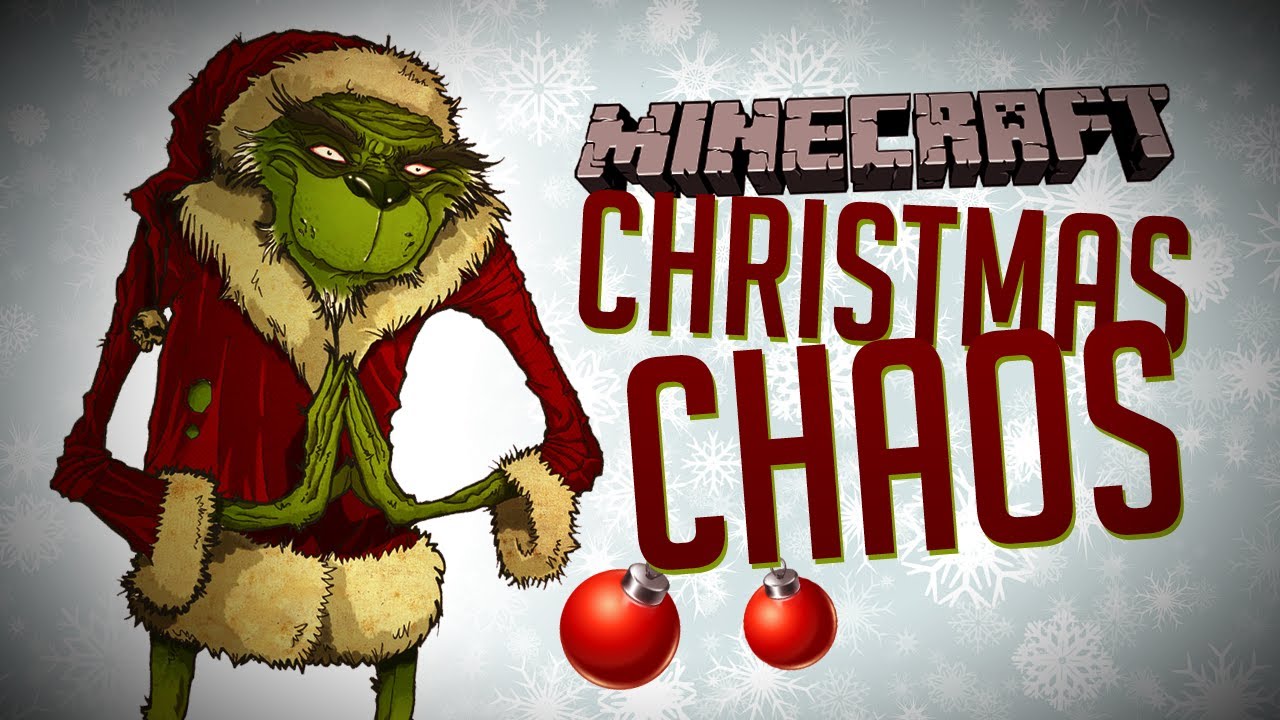 minecraft christmas chaos grinch w vojtaz youtube christmas chaos mineplex