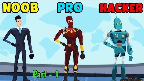 Ultra pro 😎 Agent Action Game ||Part - 1 Noob vs pro vs legend vs Hacker || SunGo #ActionGame