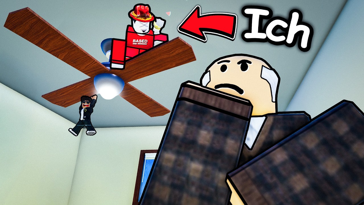 Roblox Sei KLEIN Und RAUBE OPA AUS…