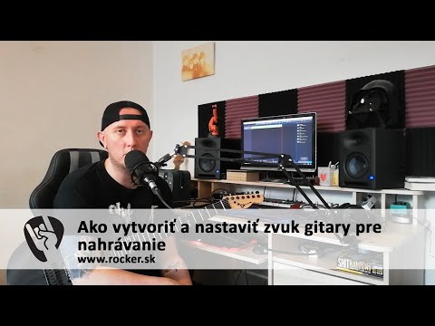 Video: Ako Nahrávať Zvuk Z Gitary