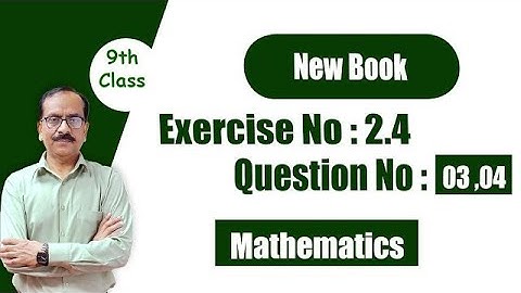 Class 9 Maths Chapter 2 Exercise 2.4 (Q3–Q4) | Logarithm Expansion Explained Step-by-Step