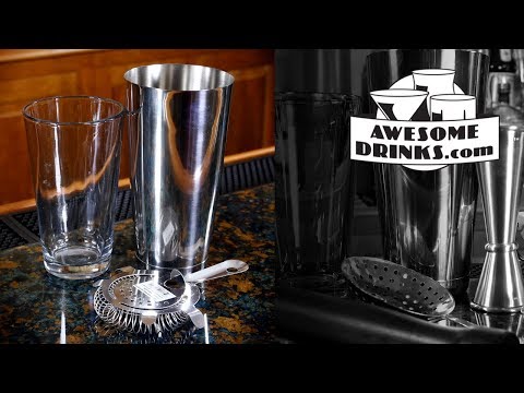 Using a Boston Shaker -- Essential Bar Tools | Lesson 03