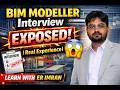 BIM MODELLER Interview EXPOSED 😱 | Real Experience I REAL BIM MODELLING INTERVIEW- PART-A