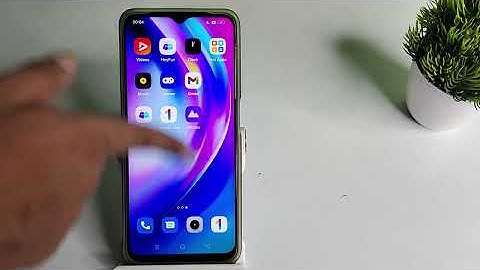 How to set display size in OPPO A77 , display size mobile setting