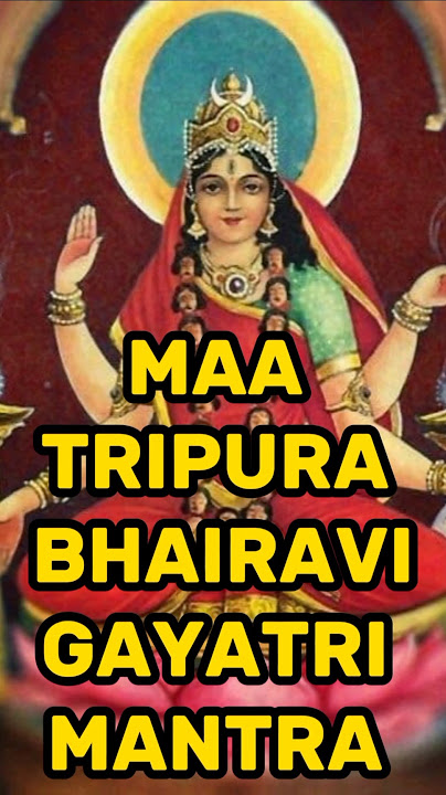 Tripura bhairavi gayatri mantra | tripura bhairavi mantra | #shorts #gayatrimantra #mantra