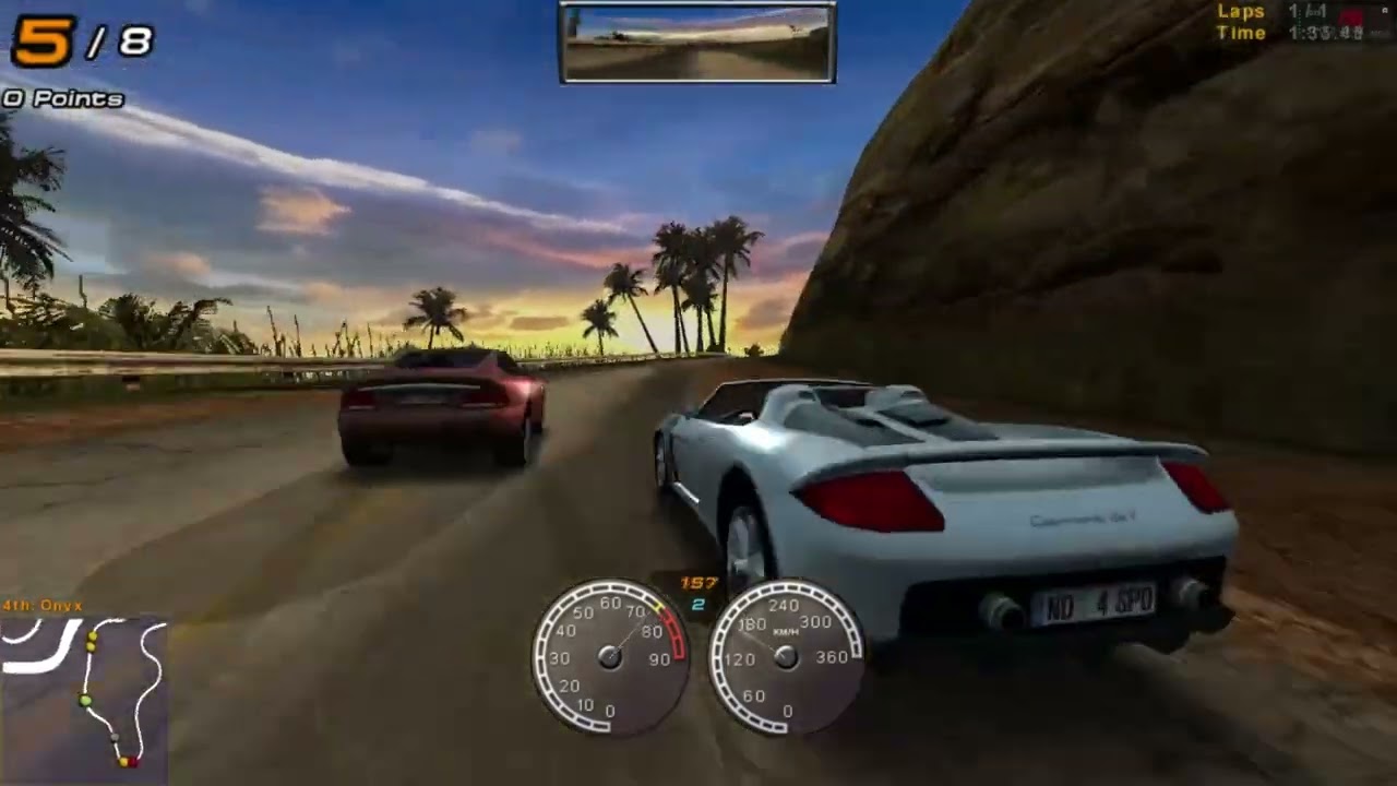 NFS - Hot Pursuit 2 - Race 022 - Tropical Sunset - Backward
