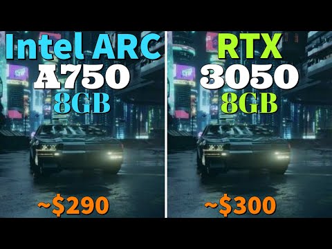 ARC A750 vs RTX 3050 - Test in 10 Games