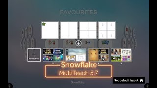 Snowflake MultiTeach 5.7 Highlights