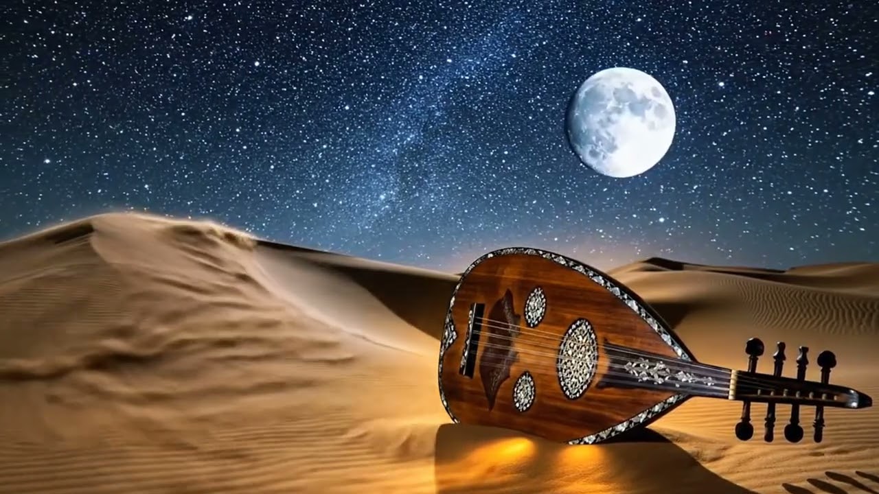 ألحان عربية وإيقاعات ليل الصحراء ~ موسيقى عاطفية للاسترخاء العميق وسكينة الروح 🎶
