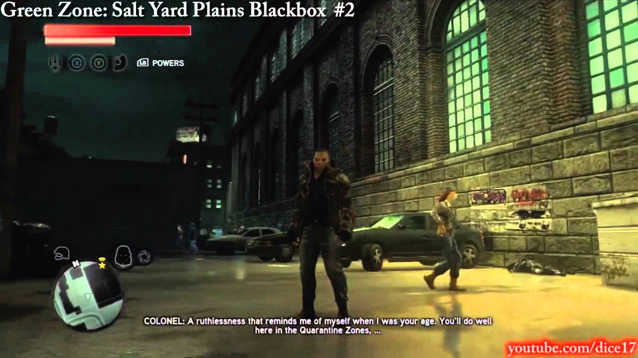 Prototype 2 Blackbox Locations - Green Zone: Salt Yard Plains