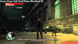 Prototype 2 Blackbox Locations - Green Zone: Salt Yard Plains
