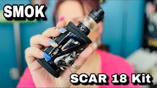 SMOK Scar 18 Kit 230 W, mit TFV19 Tank 6.5 ml, e-Zigarette