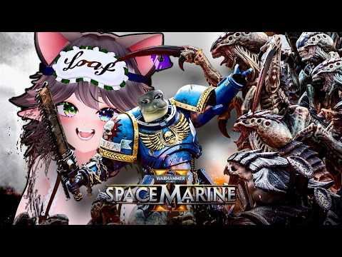 Loaf Learns About WARHAMMER 40K for the FIRST TIME!! | RUSSIAN BADGER『 Loaf Reacts 』