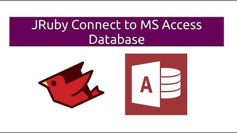JRuby Connect to Microsoft Access Database
