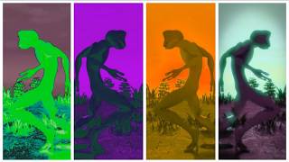 A Battle of Colors in Alien Dance #39