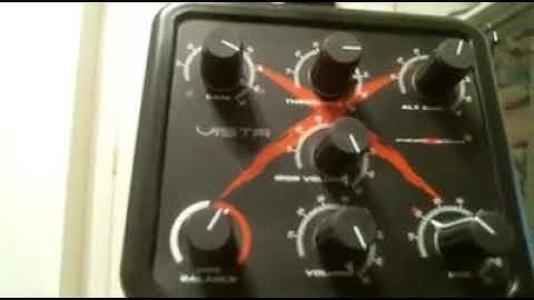 Chuck Acton User Settings on the DeepTech Vista X