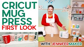 Cricut Mug Press First Look * How it Works to Make Pro Mugs in Minutes!
