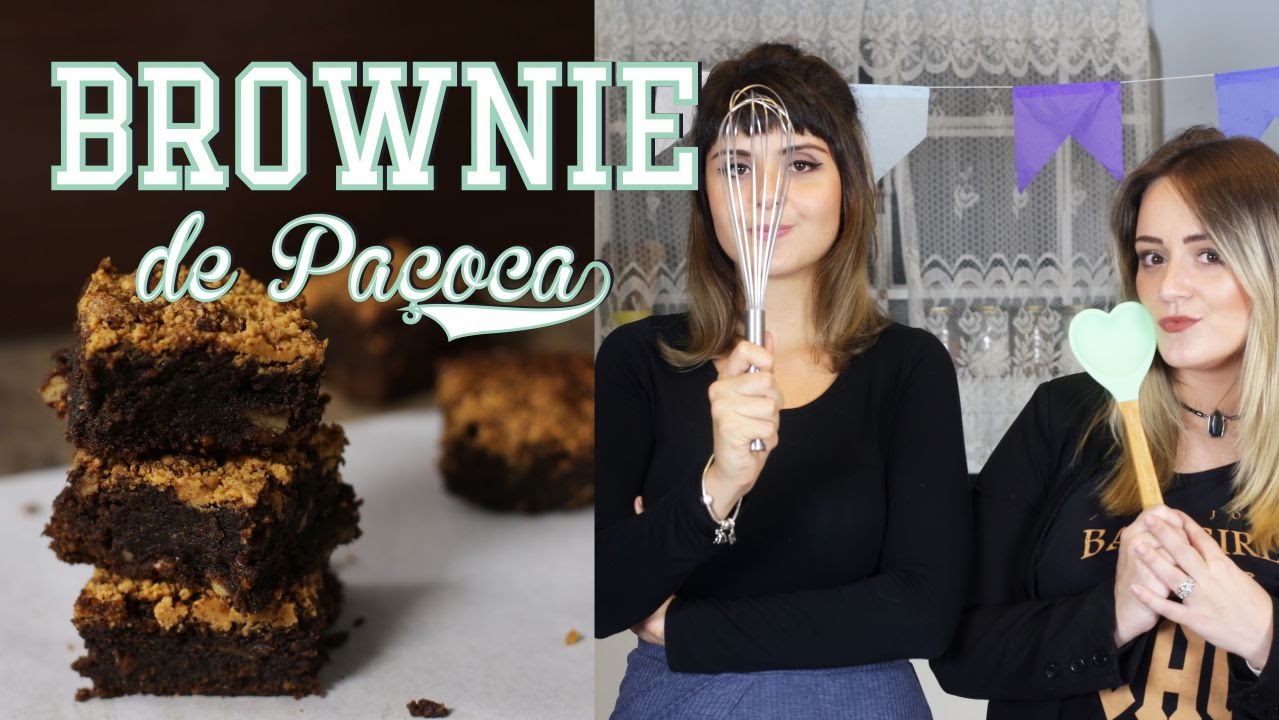 BROWNIE DE PAÇOCA FT ISABELA FREITAS RECEITA #140 TORRADA TORRADA