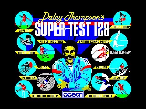 Daley Thompsonu0027s Super Test Review for the Sinclair ZX Spectrum by John Gage