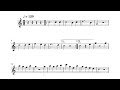 Campana Sobre Campana partitura Saxofón Alto 🎷
