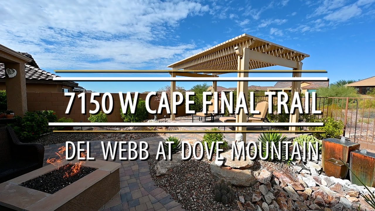 Home For Sale in Del b at Dove Mountain, AZ 7150 W Cape Final Trail