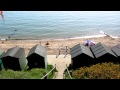 Lee on Solent and the Isle of Wight seen from Hillhead in Hampshire , England