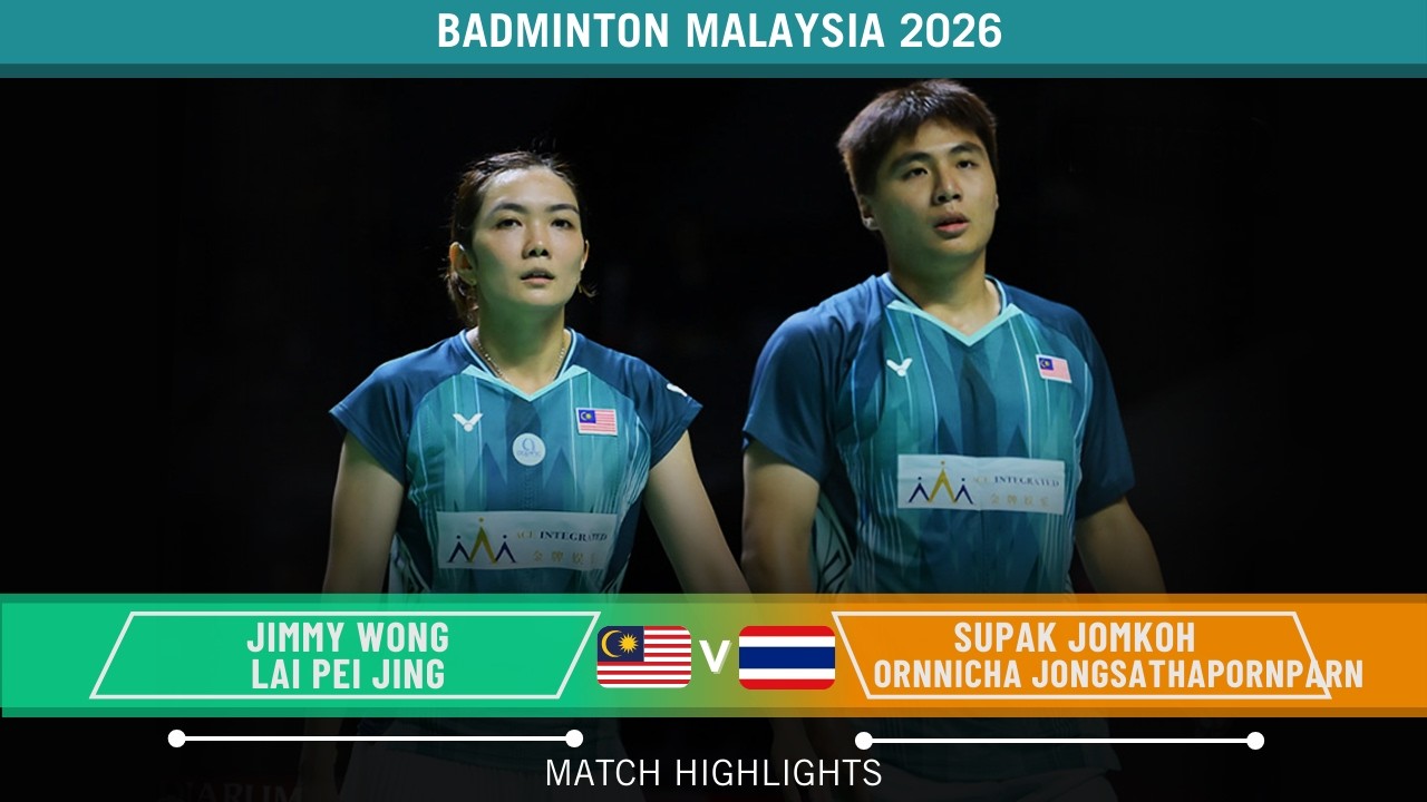 Jimmy Wong/Lai Pei Jing vs Supak Jomkoh/Ornnicha Jongsathapornparn German Open 2026 Badminton– R16