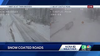 Northern California Storm Coverage: Heavy Sierra Snow, Valley showers | March 1 at 9 a.m.