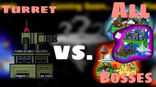 Turret vs. All Campaign Bosses | Pixel Gun 3D