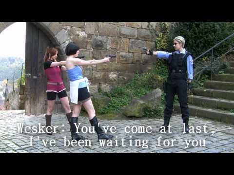 resident-evil-x---jill-and-claire-scenario-b---part-2-(cosplay-video)