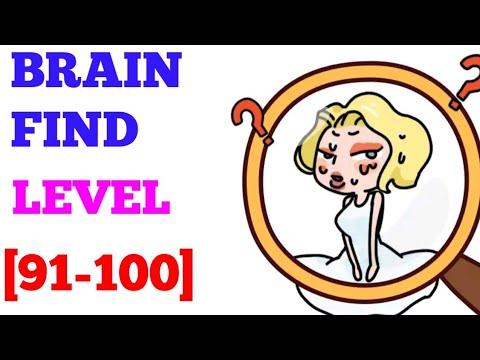 Brain find level 91 92 93 94 95 96 97 98 99 100 solution or walkthrough