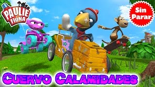 Paulie y Fiona 2 | Cuervo Calamidades | Compilación | Caricaturas para Niños en Español