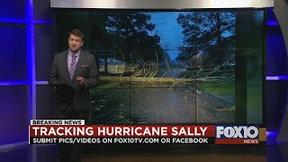 FOX10 News viewer videos of Hurricane Sally: 3am Wednesday