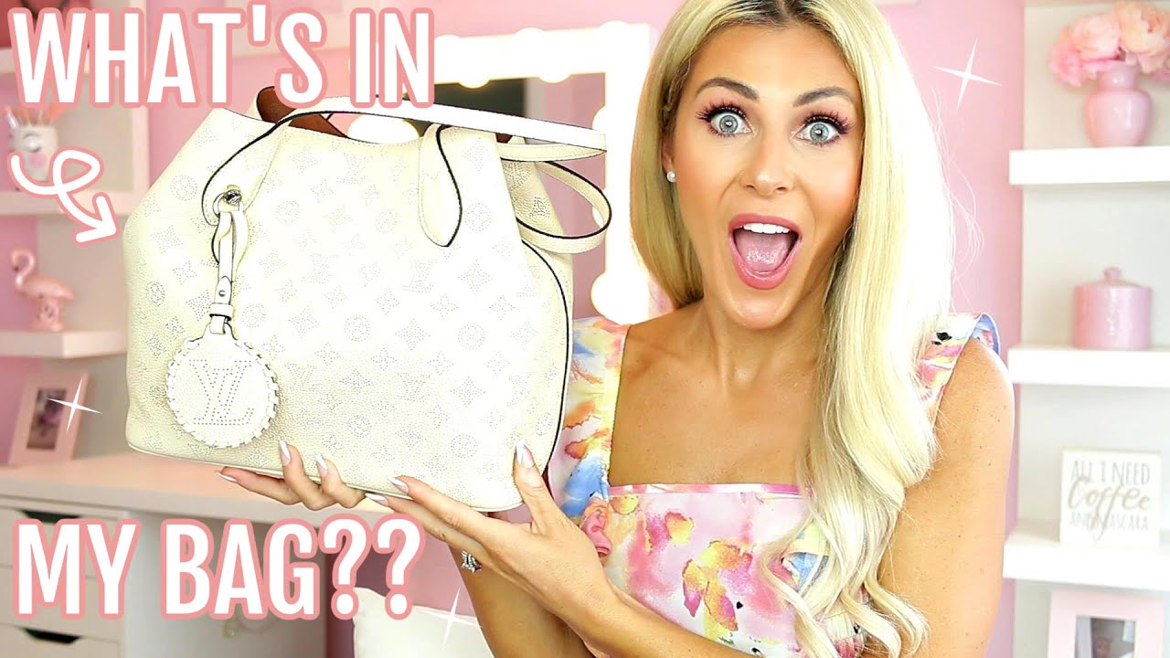 WHAT'S IN MY BAG + SIDE STORIES!, LV BLOSSOM MM