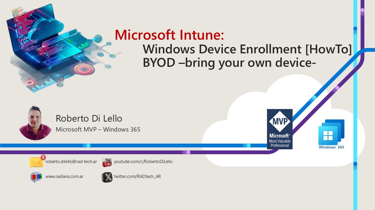 Microsoft Intune - Windows Device Enrollment (MDM) y Hello for Business