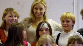 Татьяна Навка в семеновском детском доме
