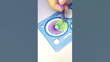 How many rounds did the wheel complete?  #asmr #spirograph #shorts