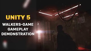 Walkers-game prototype short gameplay. Indie platformer developing on Unity for mobile.