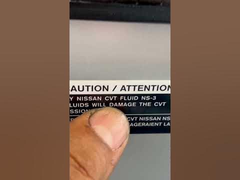 2014 Nissan Sentra CVT transmission service o cambio de aceite - YouTube