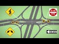 Navigating the diverging diamond interchange