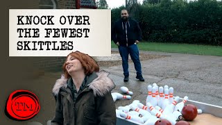 Knock Over the Fewest Skittles | Full Task | Taskmaster