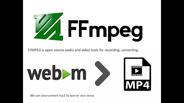 FFMPEG Introduction in 2022 convert .webm to .mp4  | How to use FFMPEG | Install FFMPEG in windows.