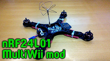 Data telemetry with MultiWii integrated nRF24L01
