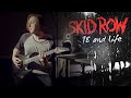 Skid Row - 18 and Life [Guitar cover 4k]