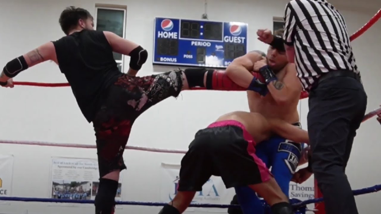 I Team With Gabe Sayers vs Security Inc. at Pure Vanguard Wrestling