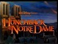 The Hunchback of Notre Dame Teaser Trailer 1996 [ VHS Capture ]