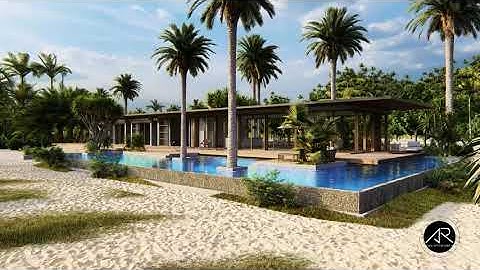 Beach House. Lumion Animation